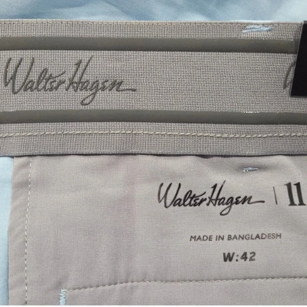 Walter Hagen Golf Shorts Mens 42W Light Blue 9